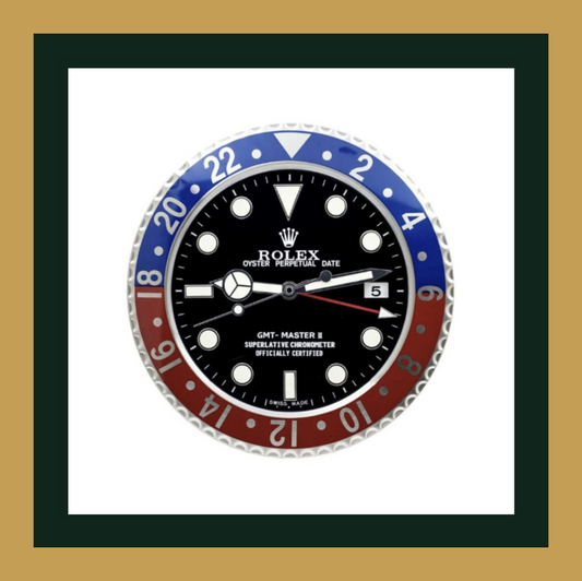 GMT-Master II “Pepsi” – Swiss Quality Luxury Wall Clock
