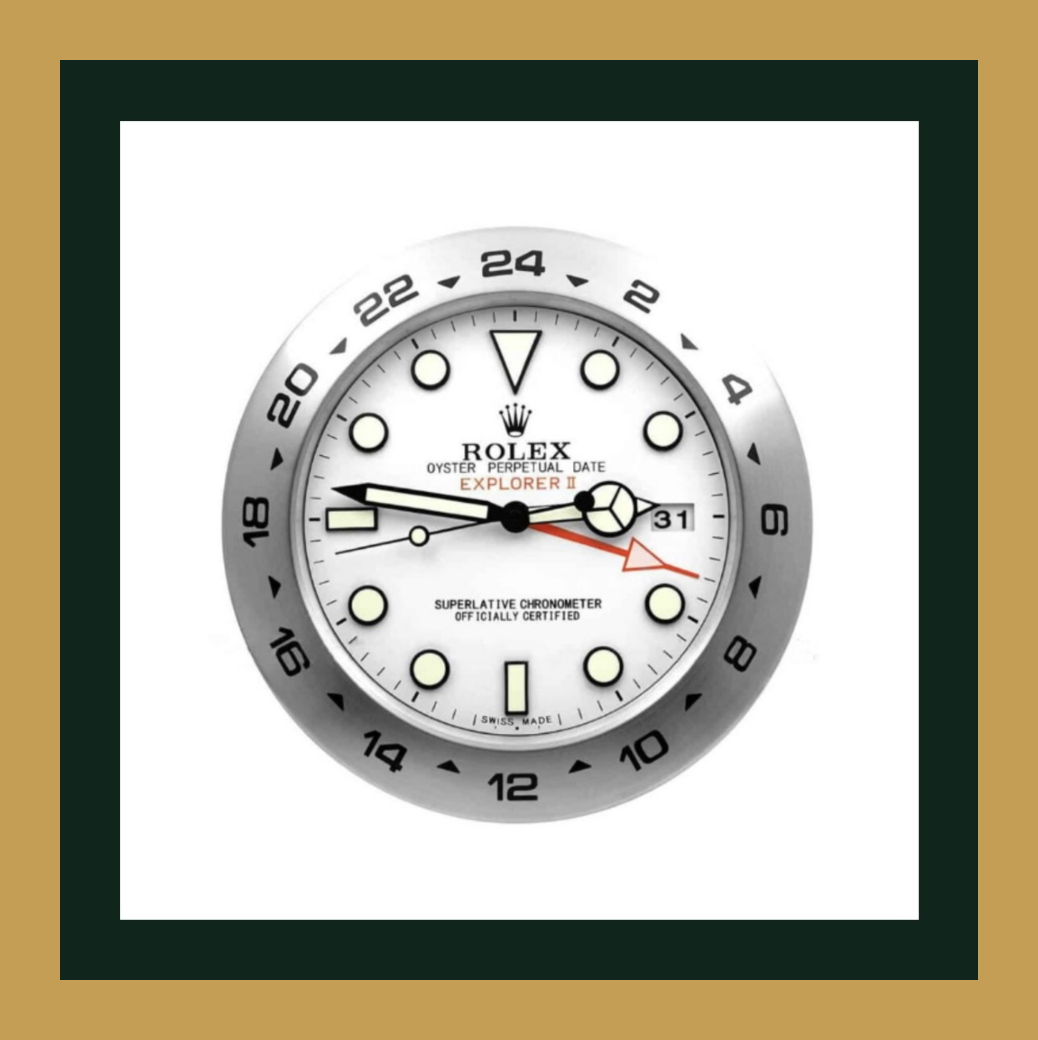 Explorer II “Polar” – Swiss Quality Luxury Wall Clock