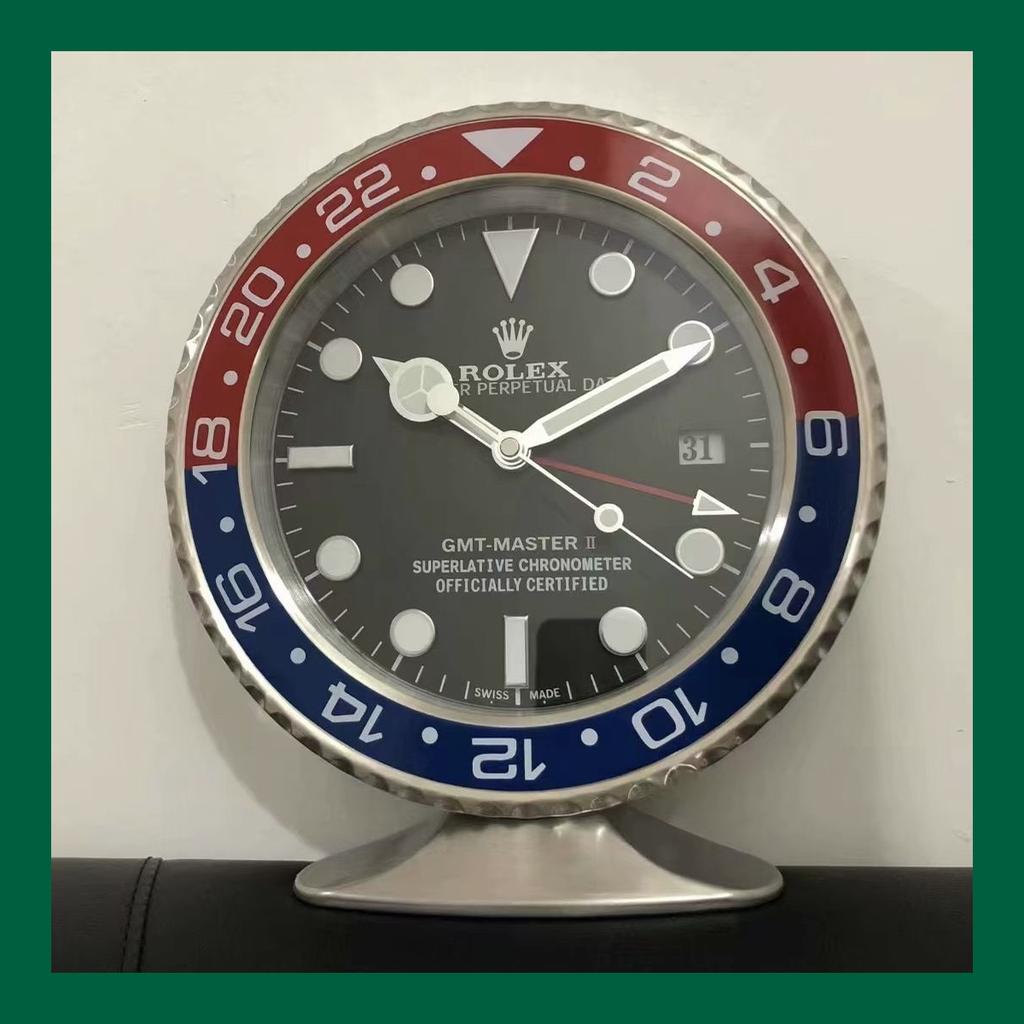 GMT-Master II Table Clock – Pepsi Edition | Crownwall Prestige - Crownwall 